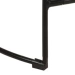 Tabourets de bar Gavin lot de 2 45x40x63cm bois massif manguier – Image 6