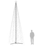 Arbre de Noël cône 1400 LED Colorées 160x500 cm – Image 6