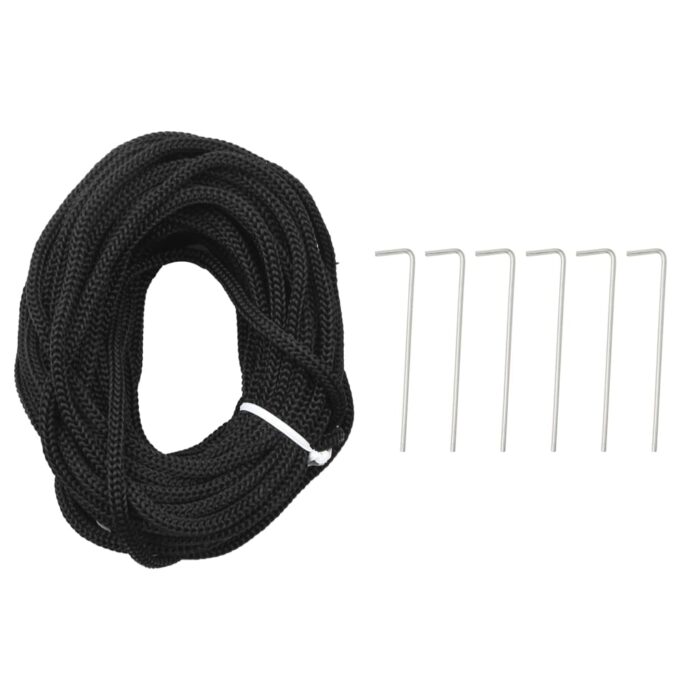 Sapin de Noël sur mât de drapeau 108 LED Blanc chaud 180 cm – Image 3