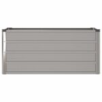 Lit surélevé de jardin rouillé 100x40x45 cm acier corten – Image 2