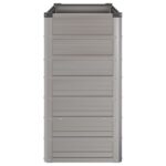 Lit surélevé de jardin rouillé 100x40x77 cm acier corten – Image 3