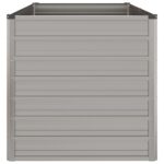 Lit surélevé de jardin rouillé 160x80x77 cm acier corten – Image 3