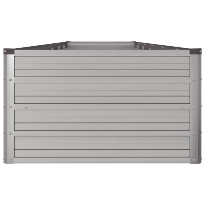 Lit surélevé de jardin rouillé 480x80x45 cm acier corten – Image 3