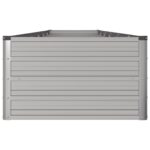 Lit surélevé de jardin rouillé 600x80x45 cm acier corten – Image 3