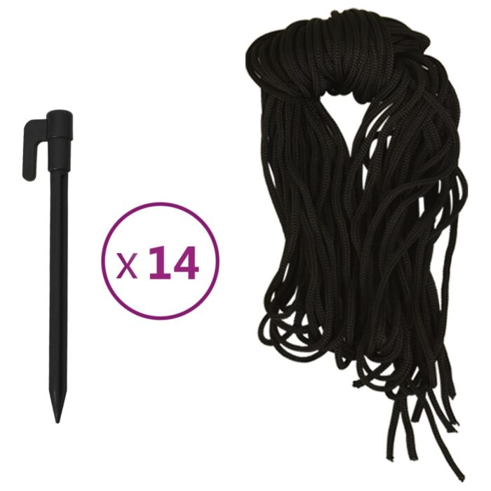 Famille de bonhommes de neige gonflable avec LED 360 cm – Image 6