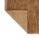 Tapis à poils bouclés fait à la main 120x180 cm Jute et coton – Image 6