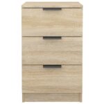 Tables de chevet 2 pcs Chêne sonoma 40x36x65 cm – Image 5