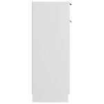 Armoire de salle de bain blanc 32x34x90 cm bois d'ingénierie – Image 5