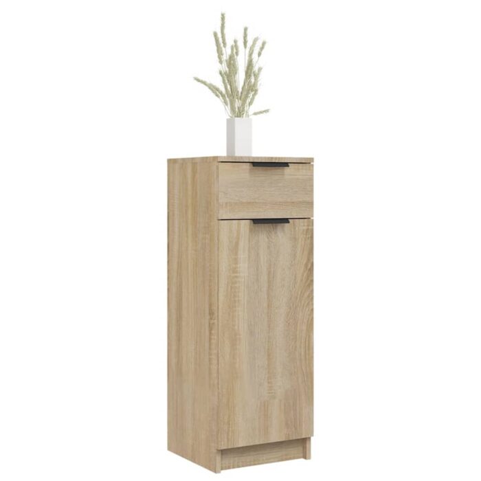 Armoire de salle de bain Chêne sonoma 32x34x90 cm – Image 2