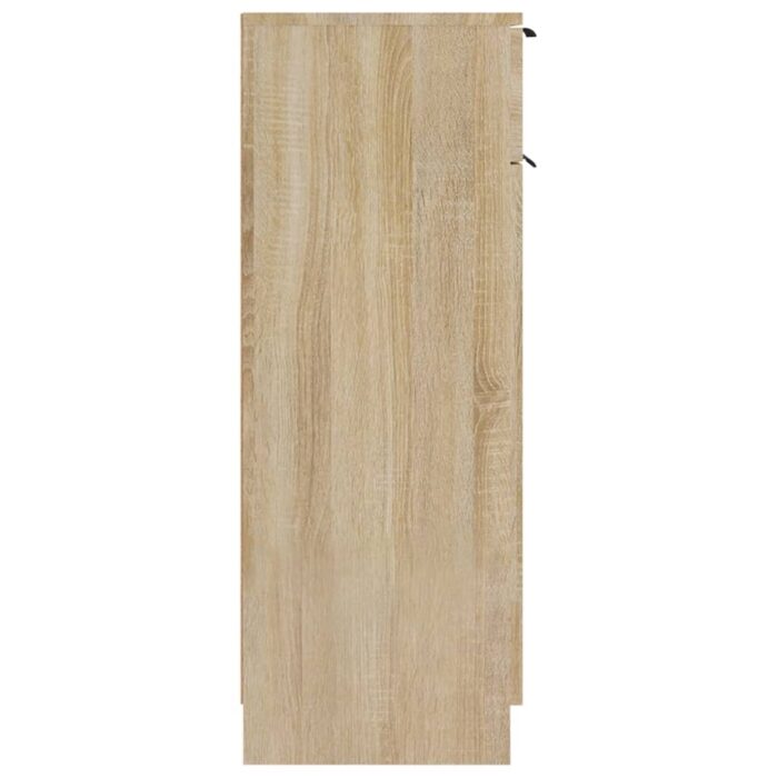 Armoire de salle de bain Chêne sonoma 32x34x90 cm – Image 5