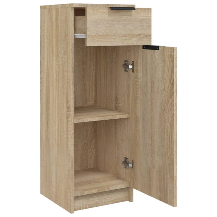 Armoire de salle de bain Chêne sonoma 32x34x90 cm – Image 6