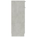 Armoire de salle de bain gris béton 32x34x90 cm – Image 5