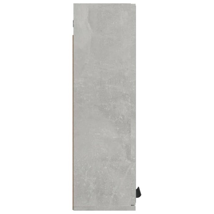 Armoire à miroir de salle de bain Gris béton 64x20x67 cm – Image 5
