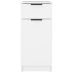 Armoire de bureau Blanc 33,5x50x75 cm Bois d'ingénierie – Image 4