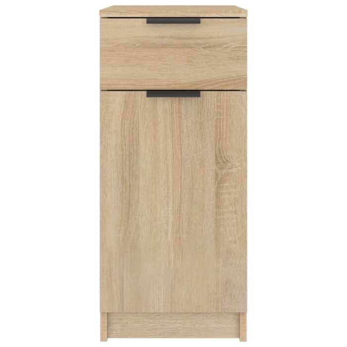 Armoire de bureau Chêne sonoma 33,5x50x75 cm Bois d'ingénierie – Image 4