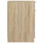 Armoire de bureau Chêne sonoma 33,5x50x75 cm Bois d'ingénierie – Image 6