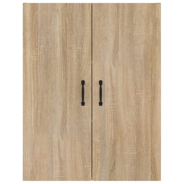 Armoire suspendue Chêne sonoma 69,5x34x90 cm Bois d'ingénierie – Image 4