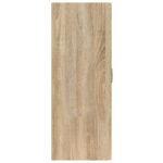Armoire suspendue Chêne sonoma 69,5x34x90 cm Bois d'ingénierie – Image 5