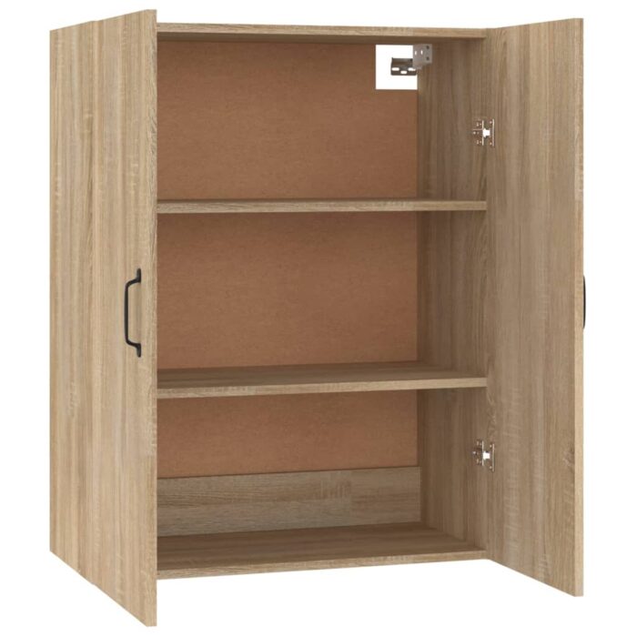 Armoire suspendue Chêne sonoma 69,5x34x90 cm Bois d'ingénierie – Image 6
