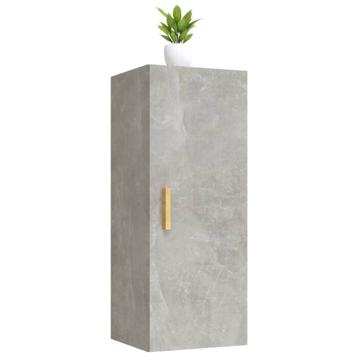 VXL8720287081302_g_en_hd_3.jpg Armoire murale Gris béton 34,5x34x90 cm Bois d'ingénierie – Image 3
