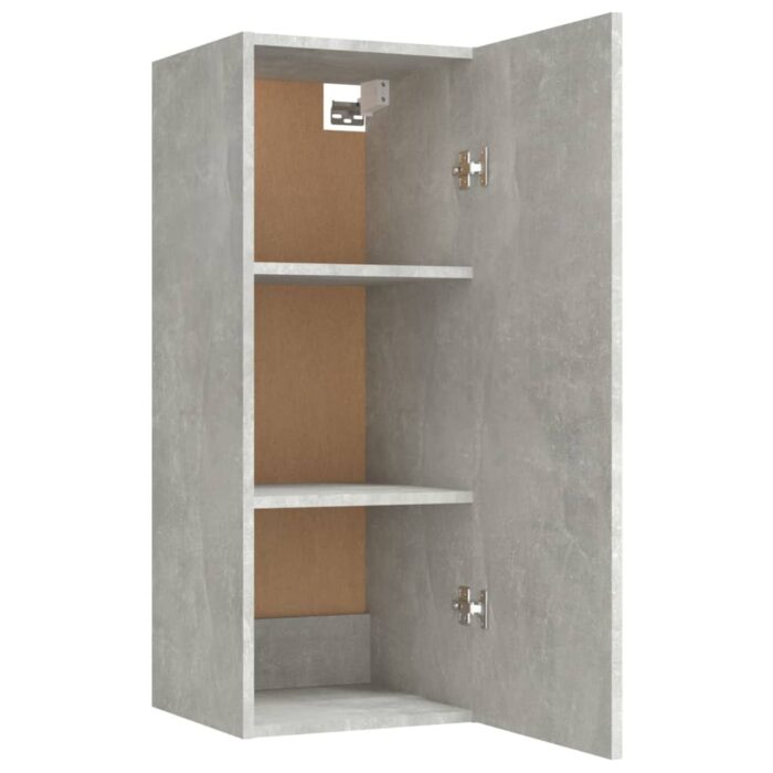 VXL8720287081302_g_en_hd_5.jpg Armoire murale Gris béton 34,5x34x90 cm Bois d'ingénierie – Image 5