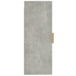 Armoire murale Gris béton 34,5x34x90 cm Bois d'ingénierie – Image 6
