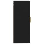 Armoire murale Noir 35x34x90 cm Bois d'ingénierie – Image 4