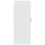 Armoire suspendue Blanc 35x34x90 cm Bois d'ingénierie – Image 4