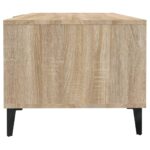 Table basse Chêne sonoma 102x50x40 cm Bois d'ingénierie – Image 5