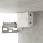 Tables de chevet murales 2 pcs gris béton 35x35x20 cm – Image 7