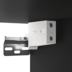 Tables de chevet murales 2 pcs Noir 35x35x20 cm – Image 7