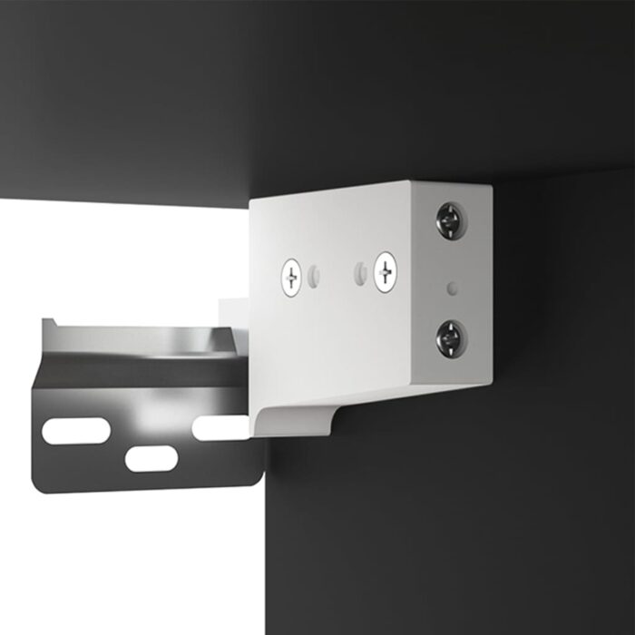 Tables de chevet murales 2 pcs Noir 35x35x20 cm – Image 7