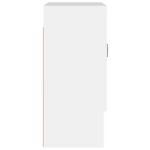 Armoire murale Blanc 60x31x70 cm Bois d'ingénierie – Image 4