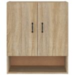 Armoire murale Chêne sonoma 60x31x70 cm Bois d'ingénierie – Image 3
