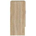 Armoire murale Chêne sonoma 60x31x70 cm Bois d'ingénierie – Image 4