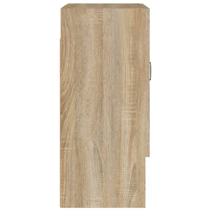 Armoire murale Chêne sonoma 60x31x70 cm Bois d'ingénierie – Image 4