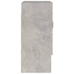 Armoire murale Gris béton 60x31x70 cm Bois d'ingénierie – Image 4