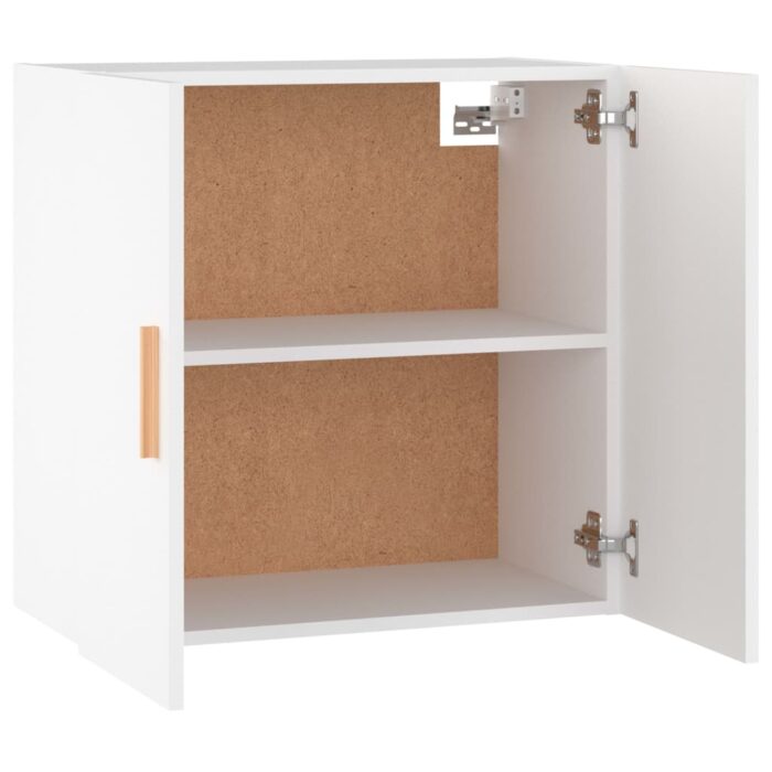 Armoire murale Blanc 60x30x60 cm Bois d'ingénierie – Image 6