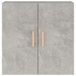 Armoire murale Gris béton 60x30x60 cm Bois d'ingénierie – Image 3