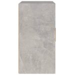 Armoire murale Gris béton 60x30x60 cm Bois d'ingénierie – Image 4
