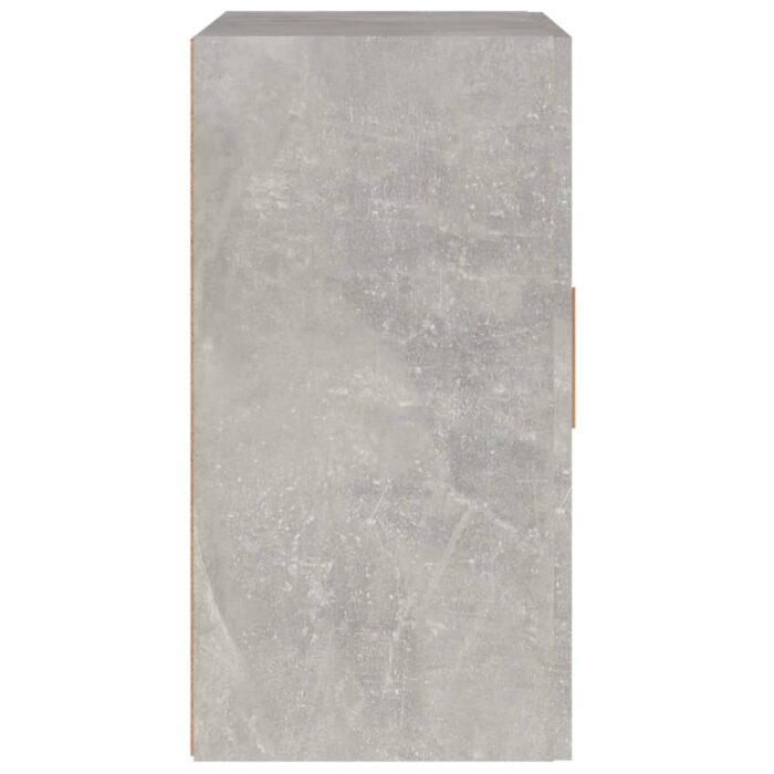 Armoire murale Gris béton 60x30x60 cm Bois d'ingénierie – Image 4