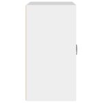 Armoire murale Blanc 60x31x60 cm Bois d'ingénierie – Image 2