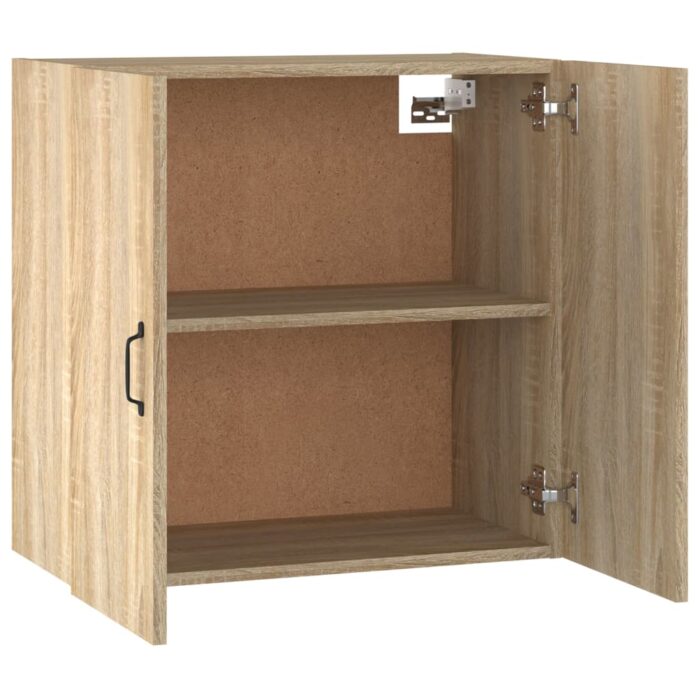Armoire murale Chêne sonoma 60x31x60 cm Bois d'ingénierie – Image 3