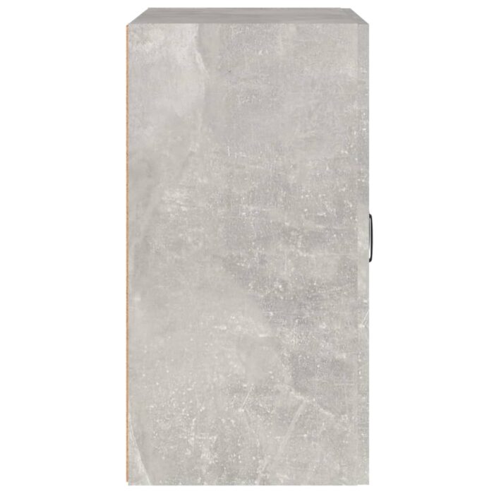 Armoire murale Gris béton 60x31x60 cm Bois d'ingénierie – Image 2