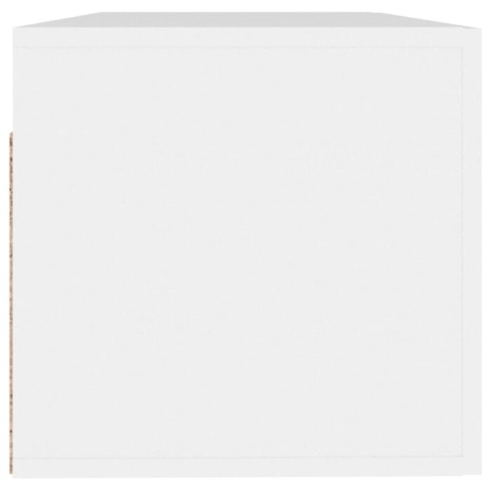 Armoire murale Blanc 100x36,5x35 cm Bois d'ingénierie – Image 4