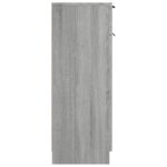 Armoire de bain Sonoma gris 32x34x90 cm Bois d'ingénierie – Image 5