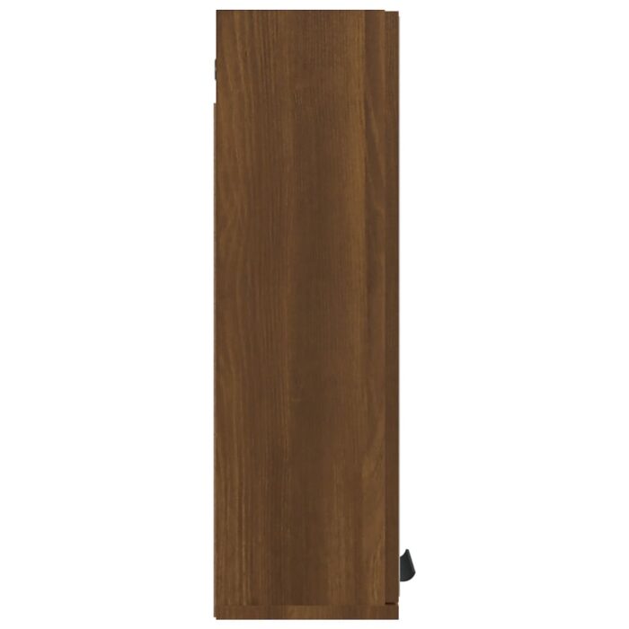 Armoire à miroir de salle de bain Chêne marron 64x20x67 cm – Image 5