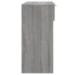 Table console Sonoma gris 90x36x75 cm Bois d'ingénierie – Image 5