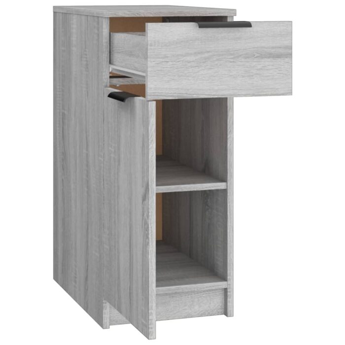 Armoire de bureau Sonoma gris 33,5x50x75 cm Bois d'ingénierie – Image 5