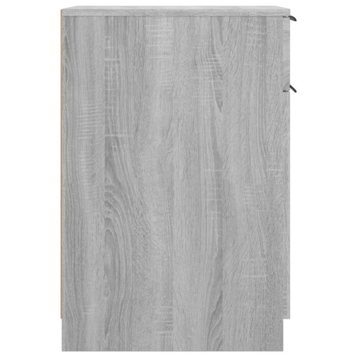 Armoire de bureau Sonoma gris 33,5x50x75 cm Bois d'ingénierie – Image 6